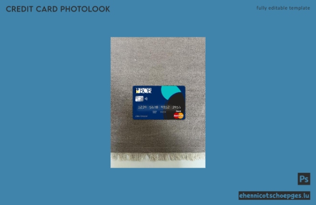 Bahamas Bank of the Bahamas Mastercard Fotoansicht Beispielvorschau